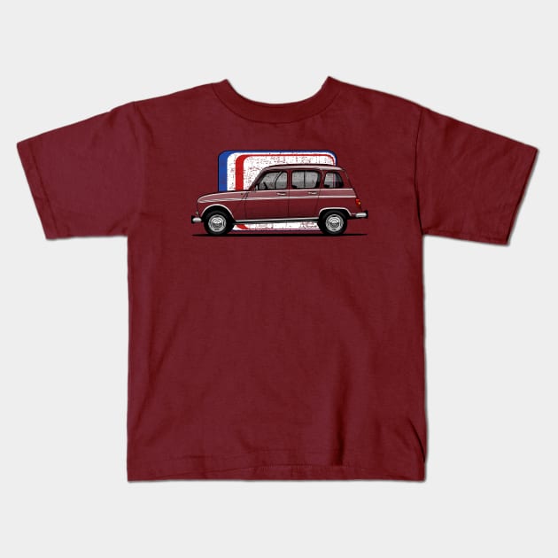 The iconic functional yer super cool french car Kids T-Shirt by jaagdesign